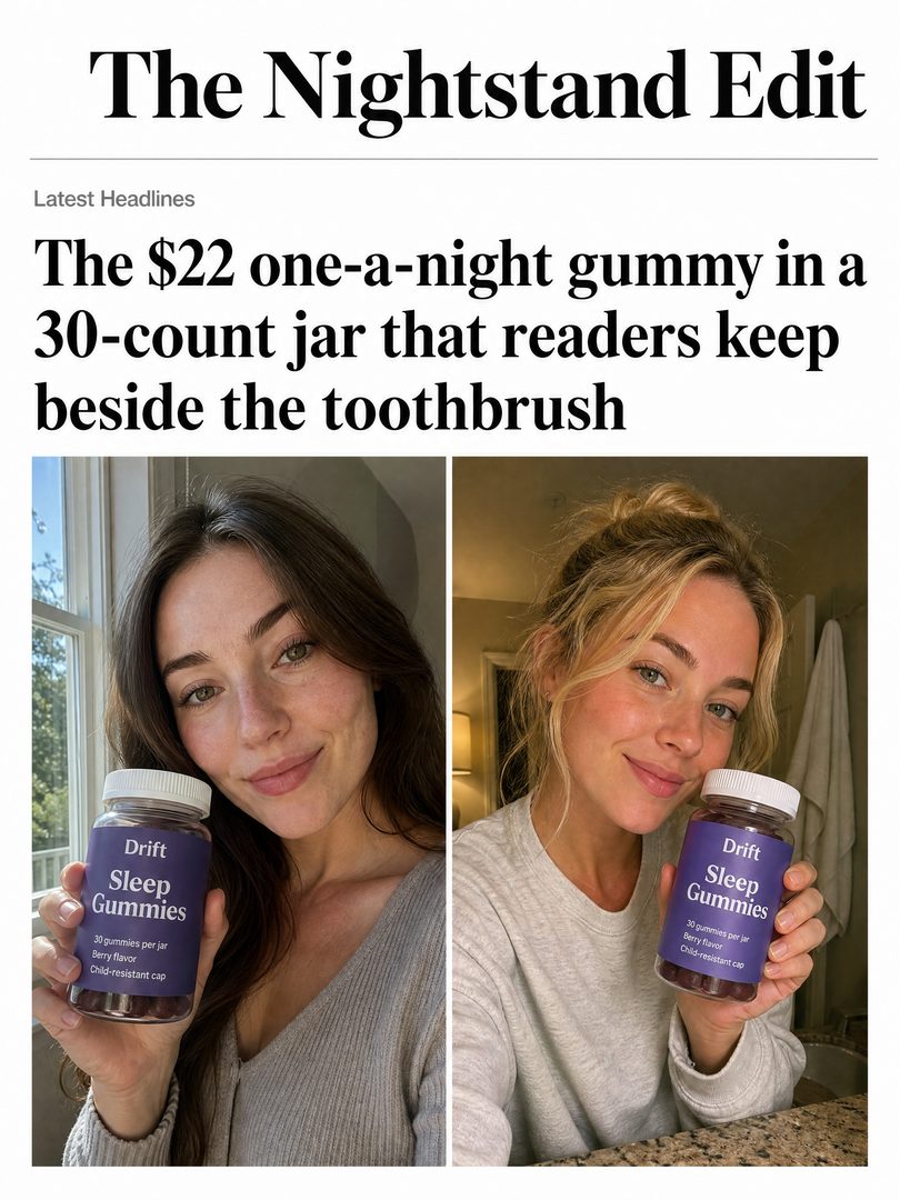 Faux Press / News Articles Screenshot ad example, invented product