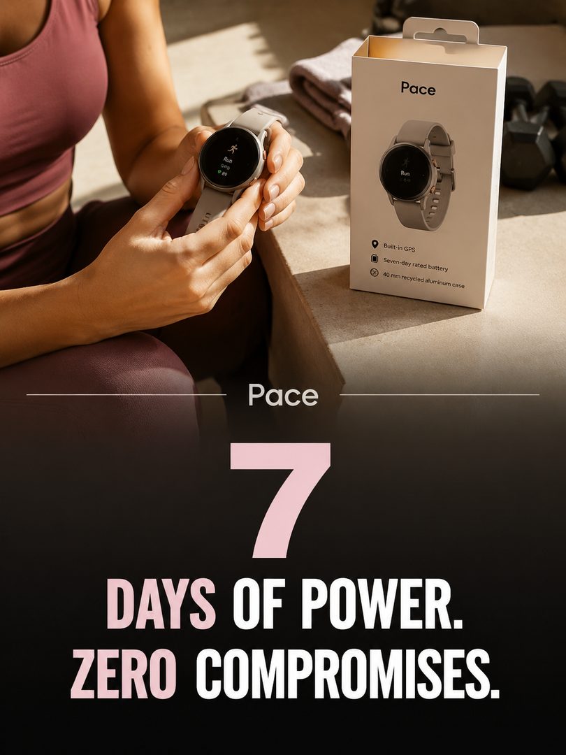 Stat Callout (Data-Driven Lifestyle) ad example, invented product