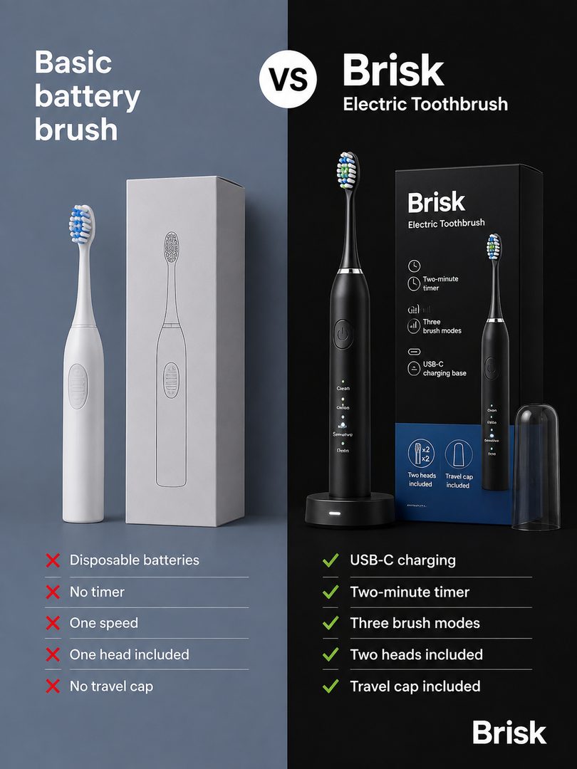 Us vs Them ad example, invented product