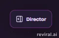 Closed Canvas state with the purple Director tab ready to open